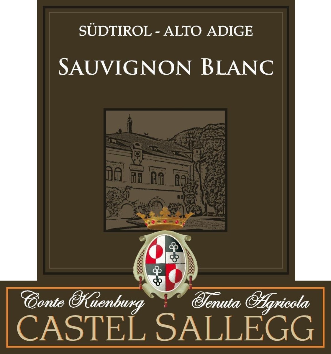 Castel Sallegg Sudtirol-Alto Adige Sauvignon Blanc 2012 Front Label