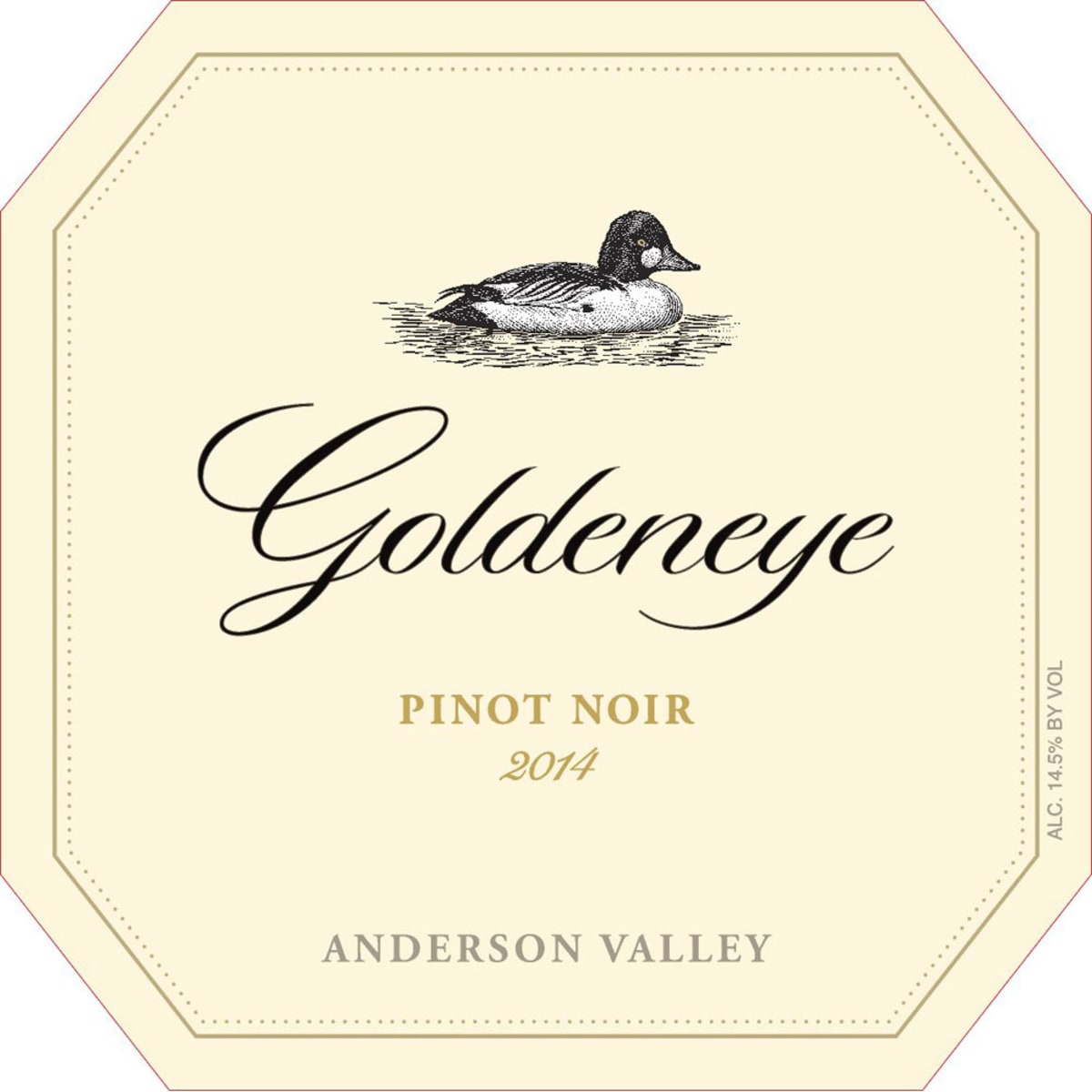 Goldeneye Anderson Valley Pinot Noir (1.5 Liter Magnum) 2014 Front Label