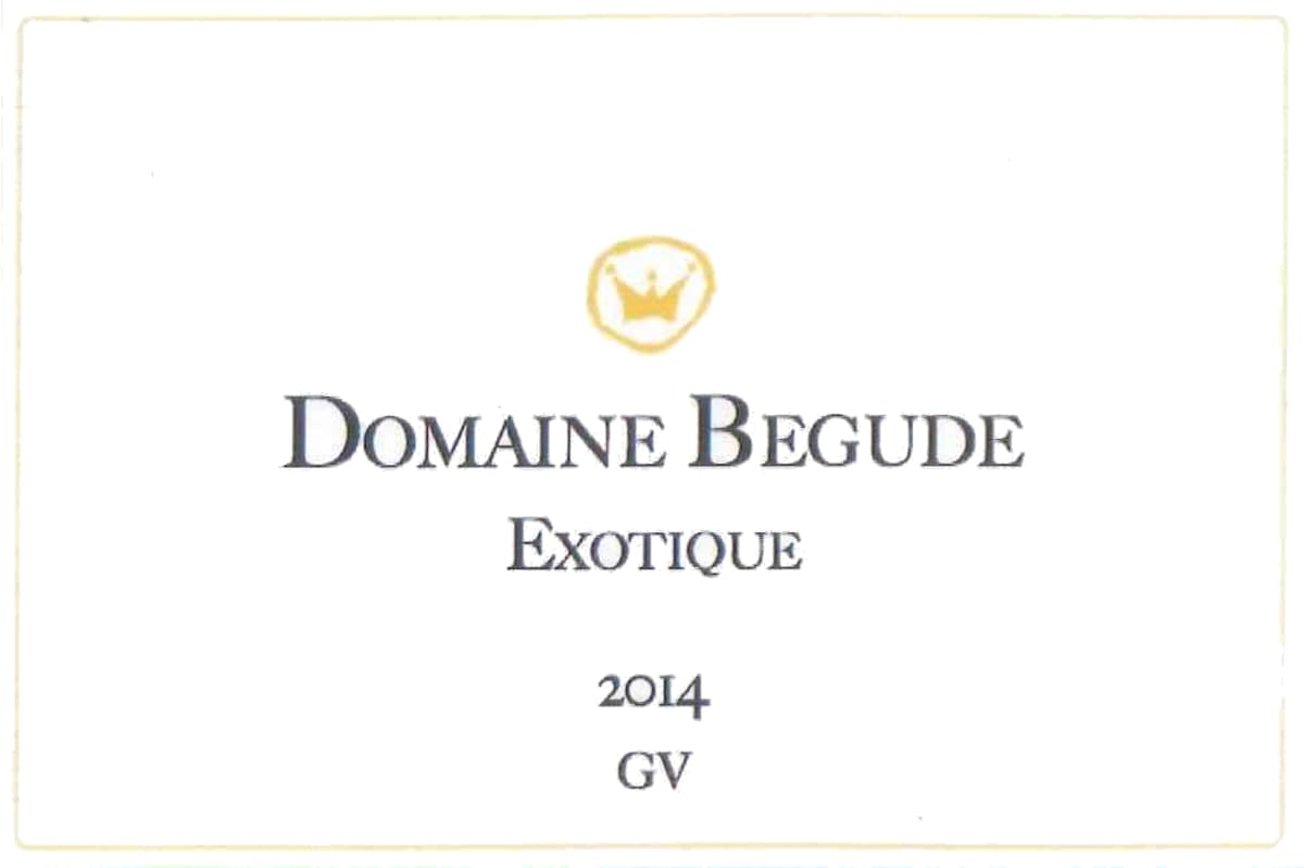 Chateau St. Thomas L'Exotique GV 2014 Front Label