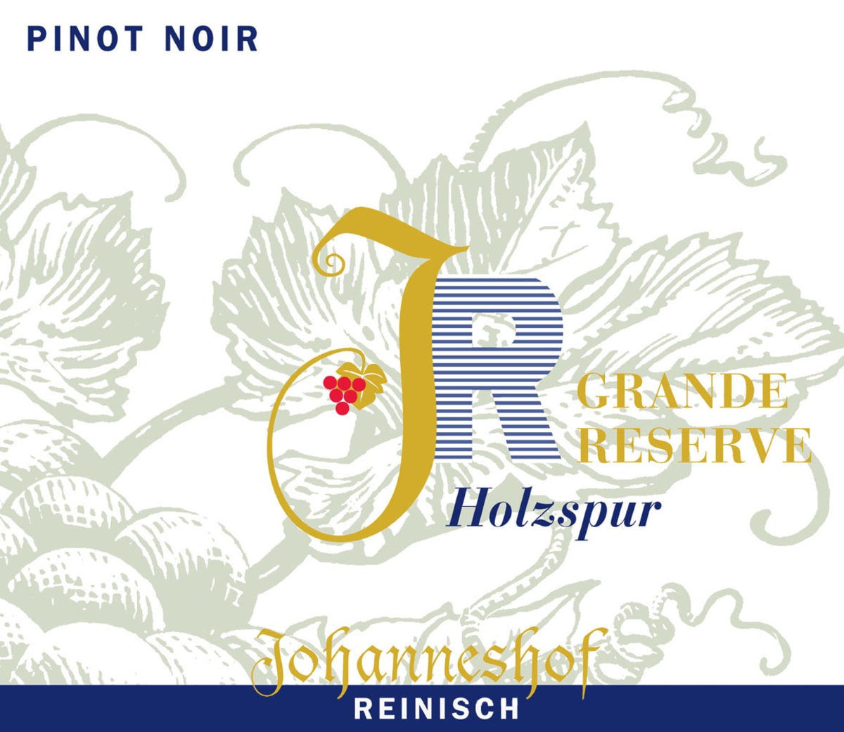 Johanneshof Reinisch Holzspur Grand Reserve Pinot Noir 2006 Front Label