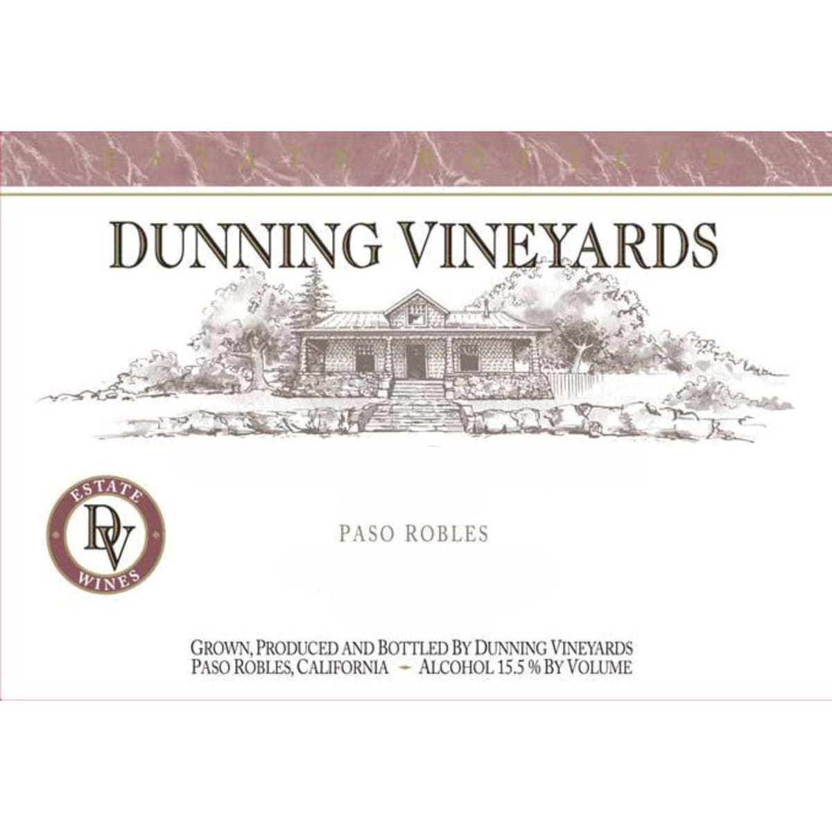Dunning Chardonnay 2015 Front Label