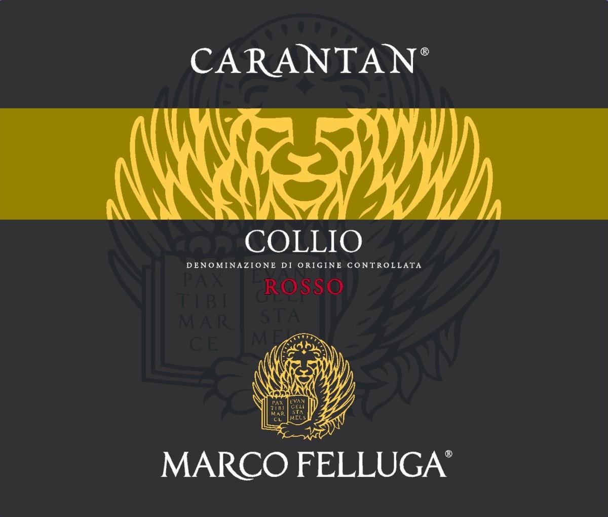Marco Felluga Carantan 2009 Front Label