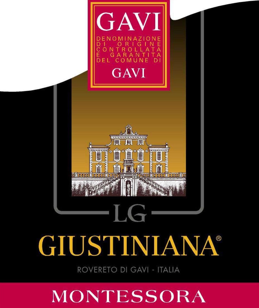 La Giustiniana Gavi di Gavi Vigneti Montessora 2009 Front Label
