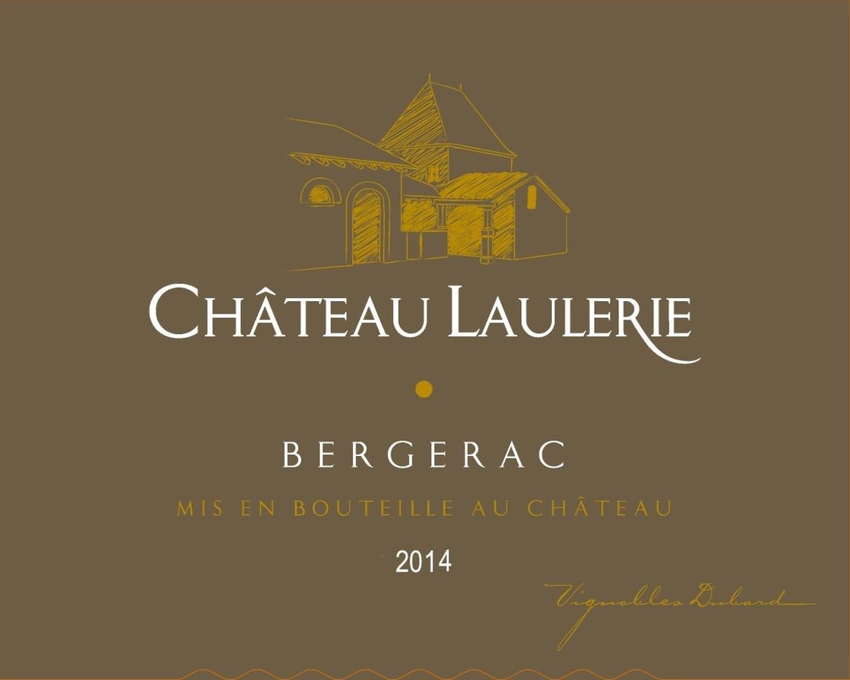 Chateau Laulerie Bergerac Malbec 2014 Front Label