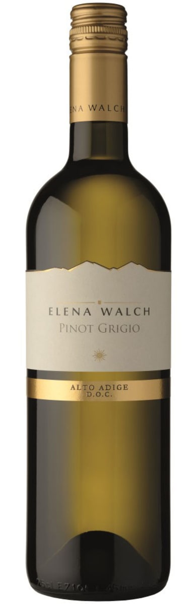 Elena Walch Pinot Grigio 2017 Front Bottle Shot