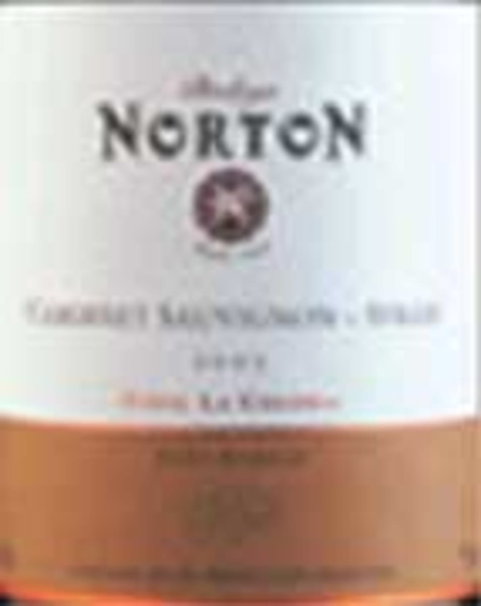 Bodega Norton Reserve Syrah-Cabernet 1999 Front Label