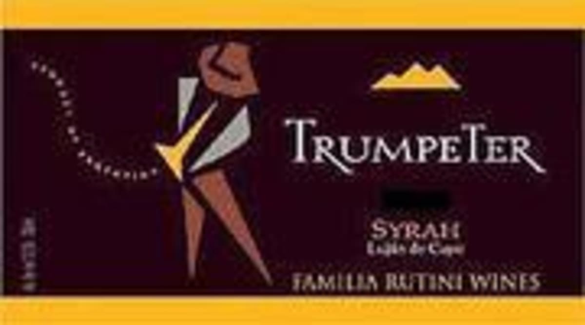 Trumpeter Syrah 2000 Front Label
