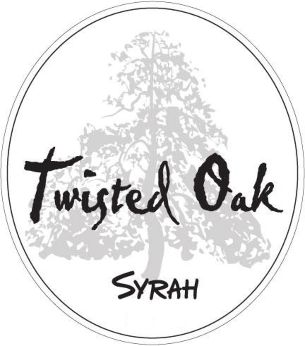 Twisted Oak Winery Syrah 2013 Front Label
