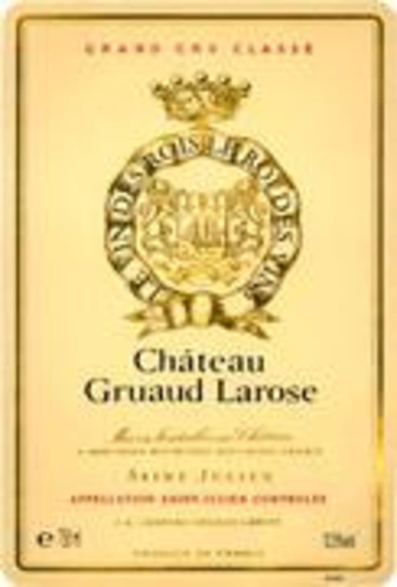 Chateau Gruaud Larose  1996 Front Label