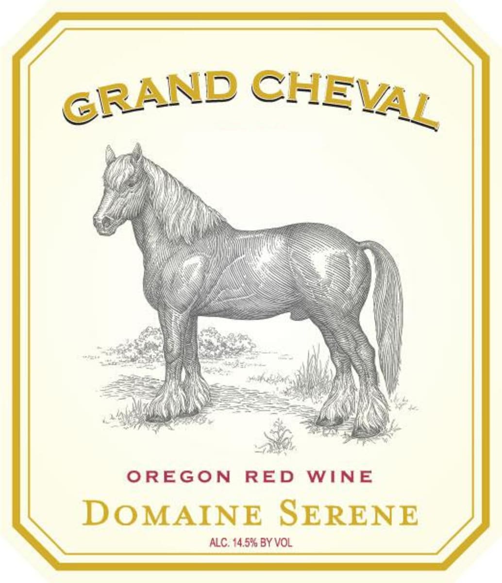 Domaine Serene Grand Cheval 2009 Front Label