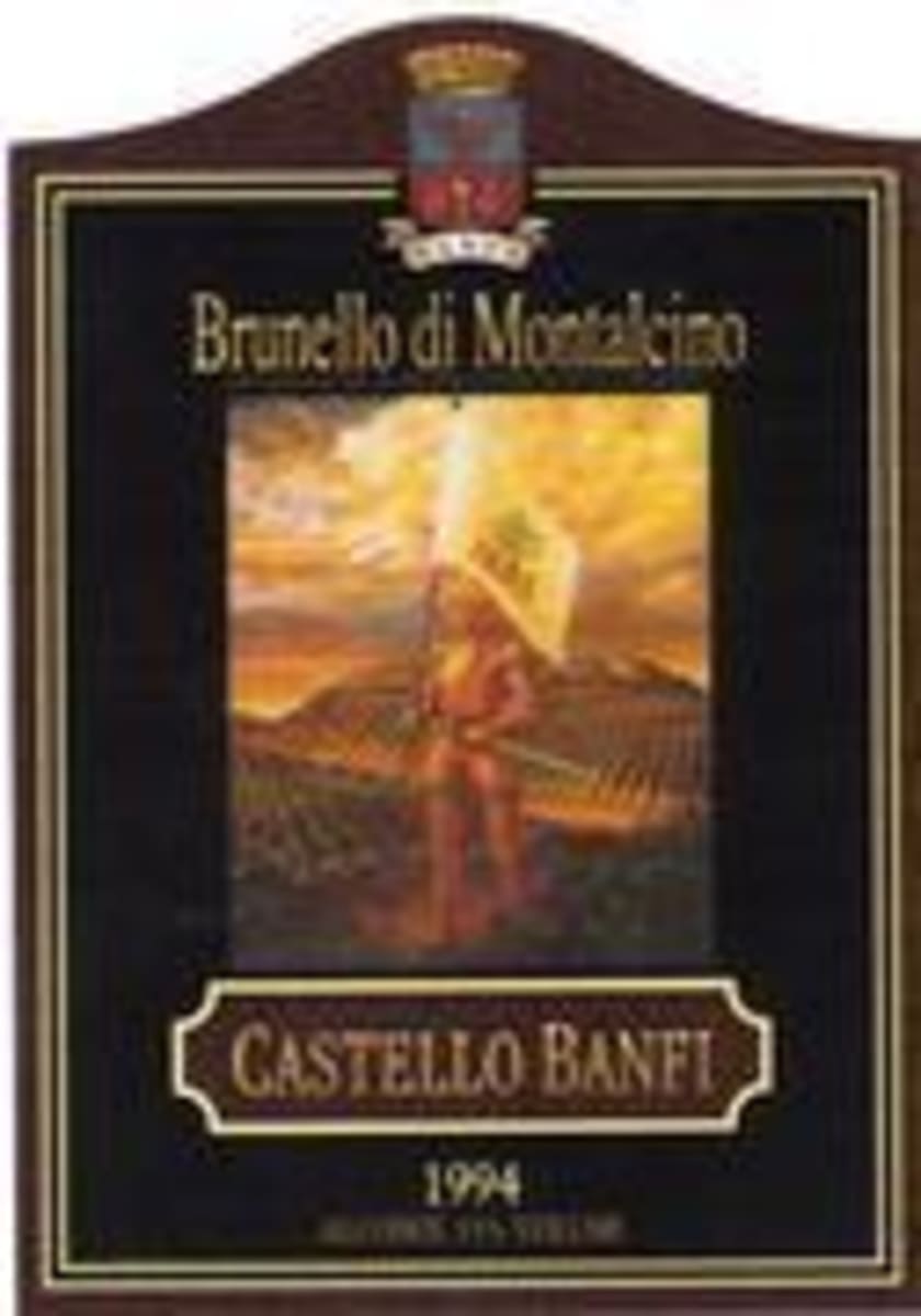 Banfi Brunello di Montalcino 1993 Front Label