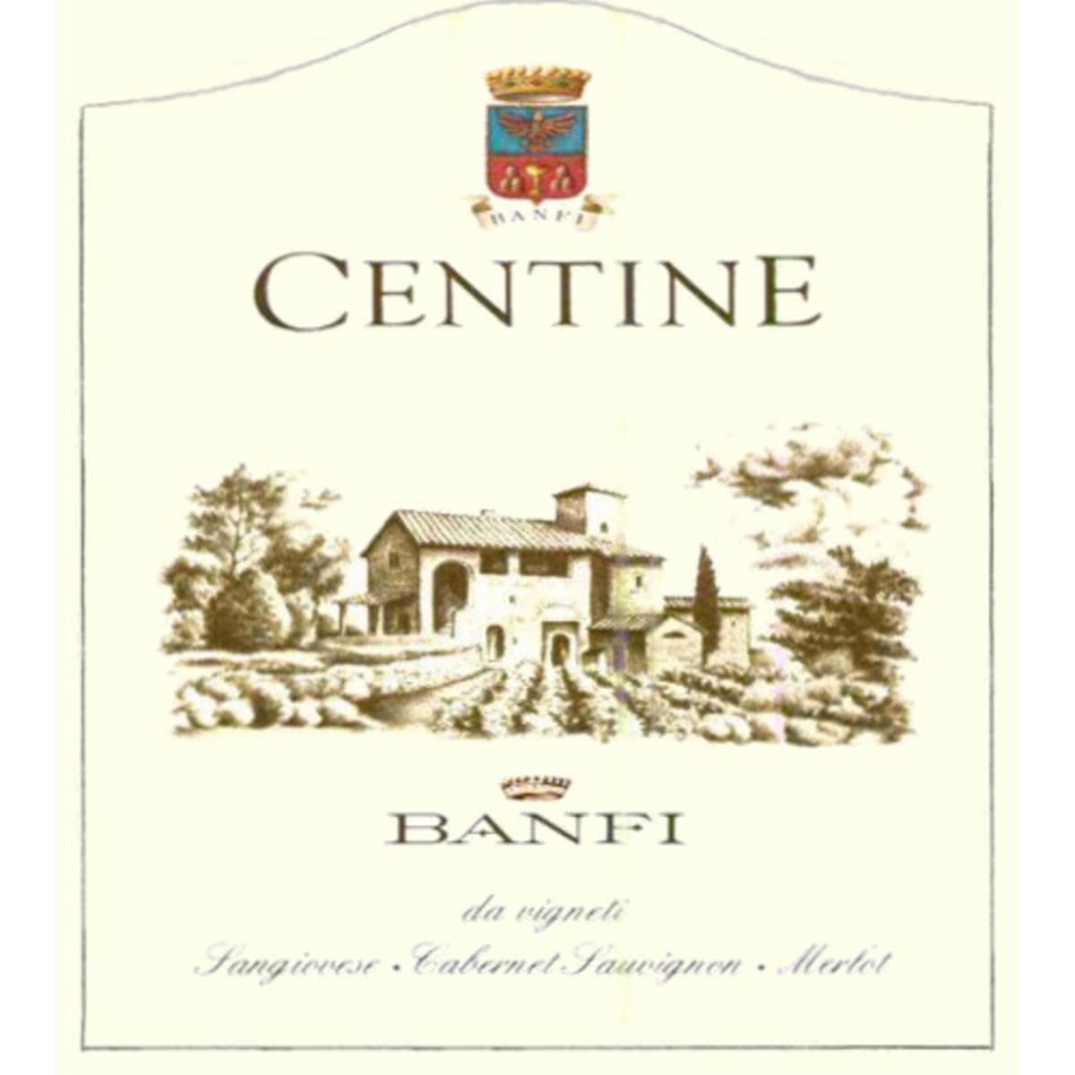 Banfi Centine Toscana 2005 Front Label