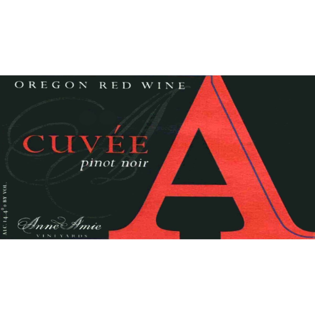 Anne Amie Cuvee A Pinot Noir 2005 Front Label