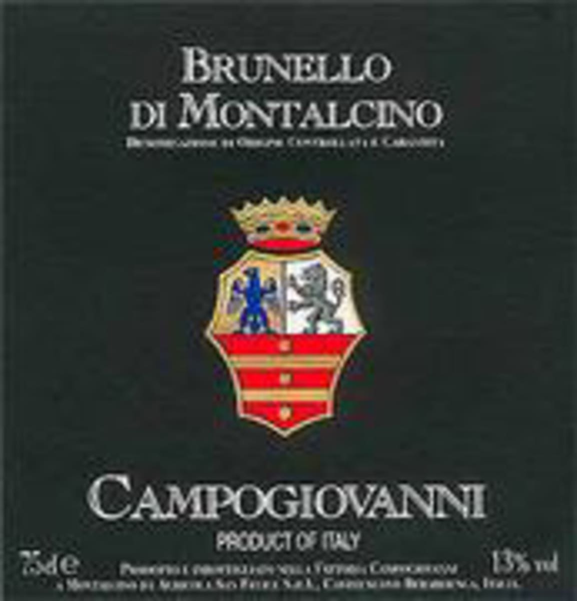 San Felice Campogiovanni Brunello di Montalcino (1.5 Liter) 2001 Front Label