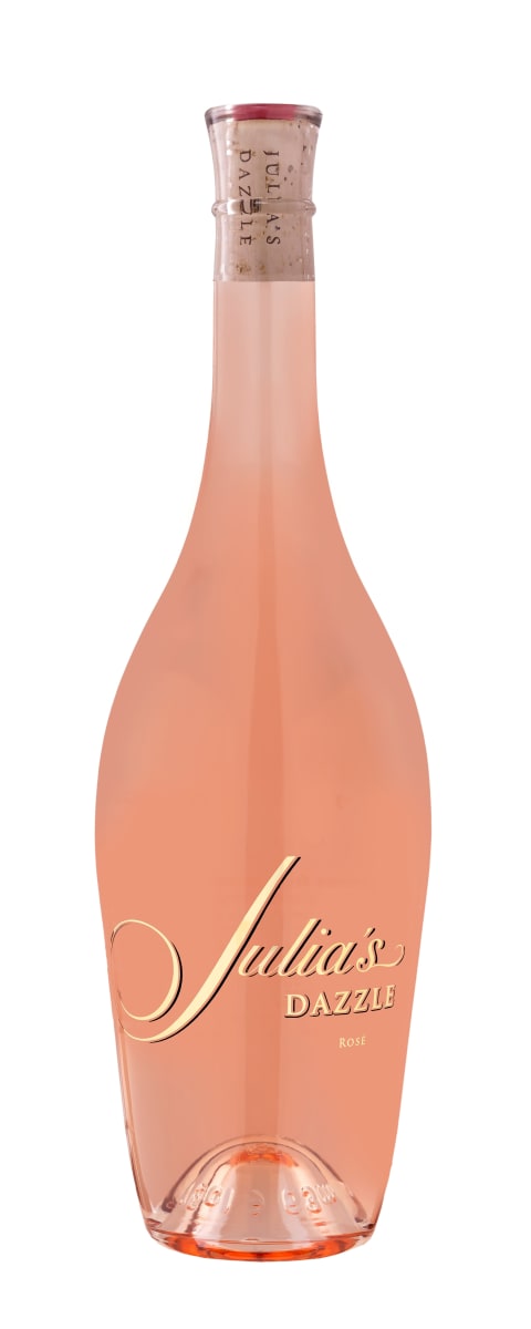 Julia's Dazzle Rose 2022  Front Bottle Shot