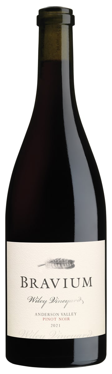 Bravium Wiley Vineyard Pinot Noir 2021  Front Bottle Shot