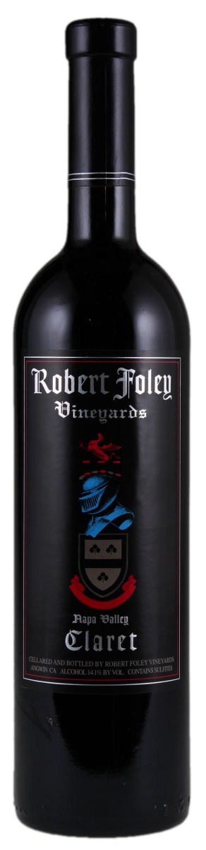 Robert Foley Vineyards Claret (3 Liter - signed) 1999  Front Bottle Shot