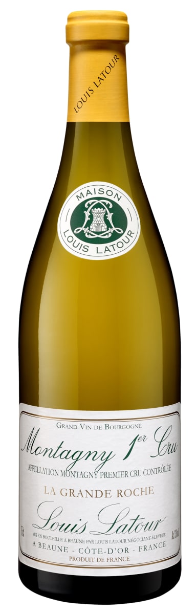 Louis Latour Montagny La Grande Roche Premier Cru 2021  Front Bottle Shot