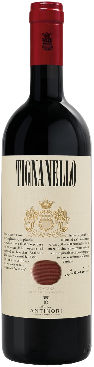 Antinori Tignanello 1997  Front Bottle Shot