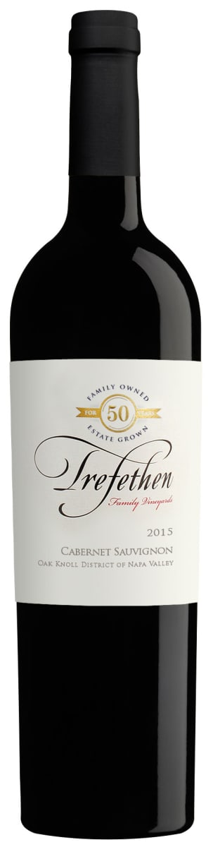 Trefethen Cabernet Sauvignon (375ML half-bottle) 2015  Front Bottle Shot