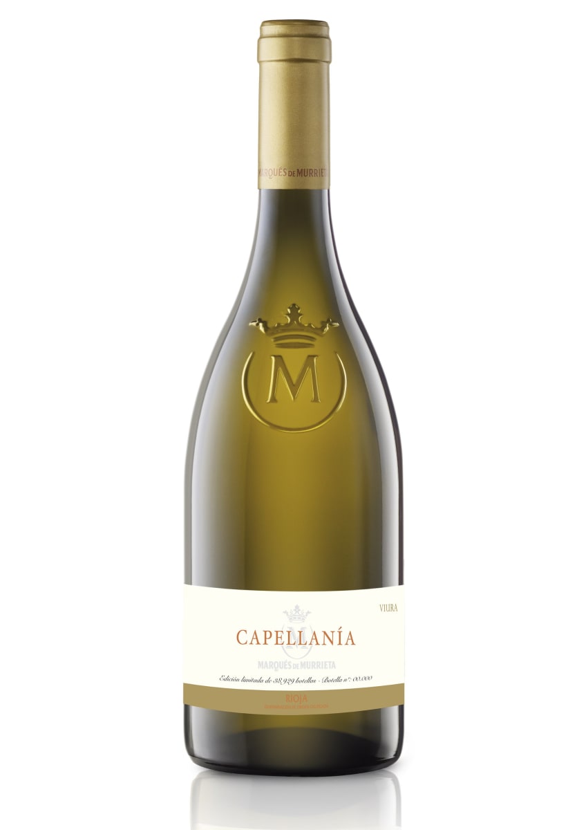 Marques de Murrieta Capellania White 2016  Front Bottle Shot