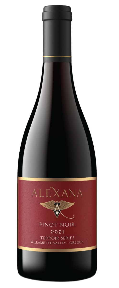 Alexana Terroir Series Pinot Noir 2021  Front Bottle Shot