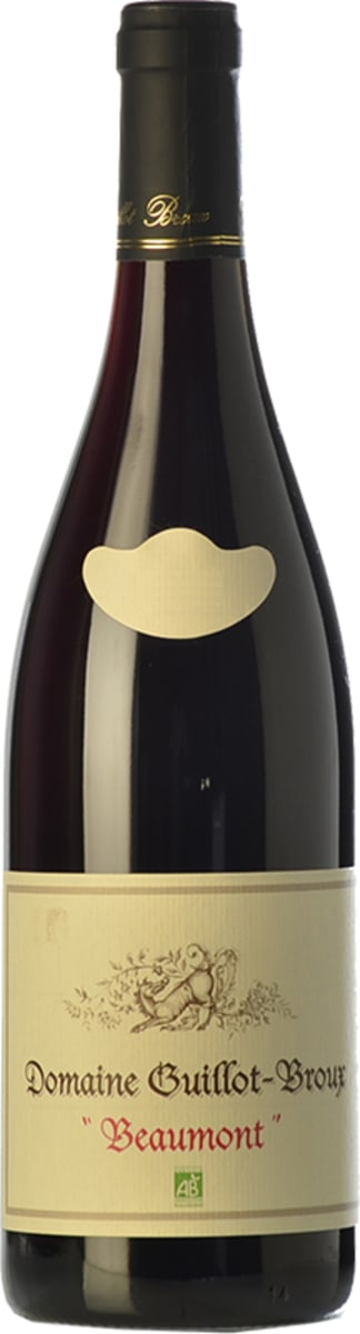 Domaine Guillot-Broux Macon-Cruzille Beaumont Rouge 2015 Front Bottle Shot