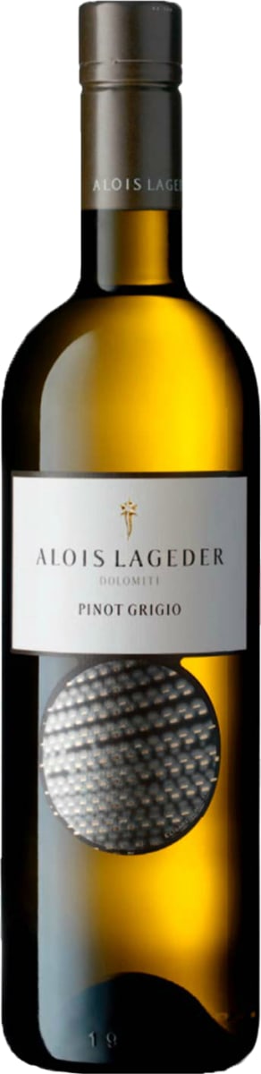 Alois Lageder Dolomitti Pinot Grigio 2016 Front Bottle Shot