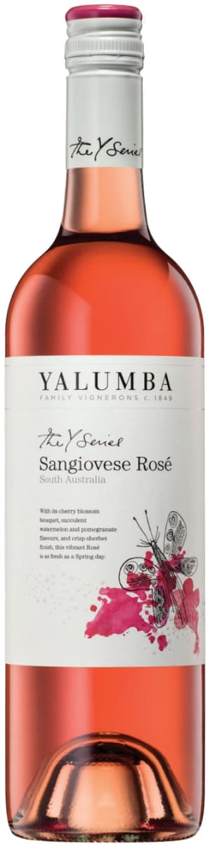 Yalumba Y Series Sangiovese Rose 2017 Front Bottle Shot