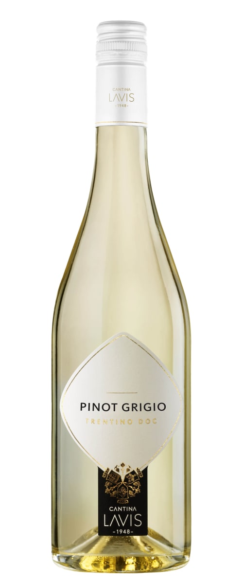 La Vis Trentino Pinot Grigio 2021  Front Bottle Shot