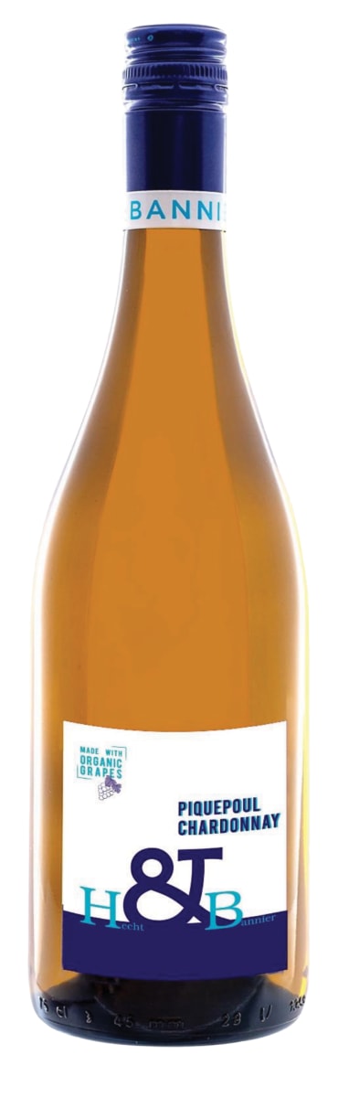 Hecht & Bannier Organic Piquepoul-Chardonnay 2023  Front Bottle Shot