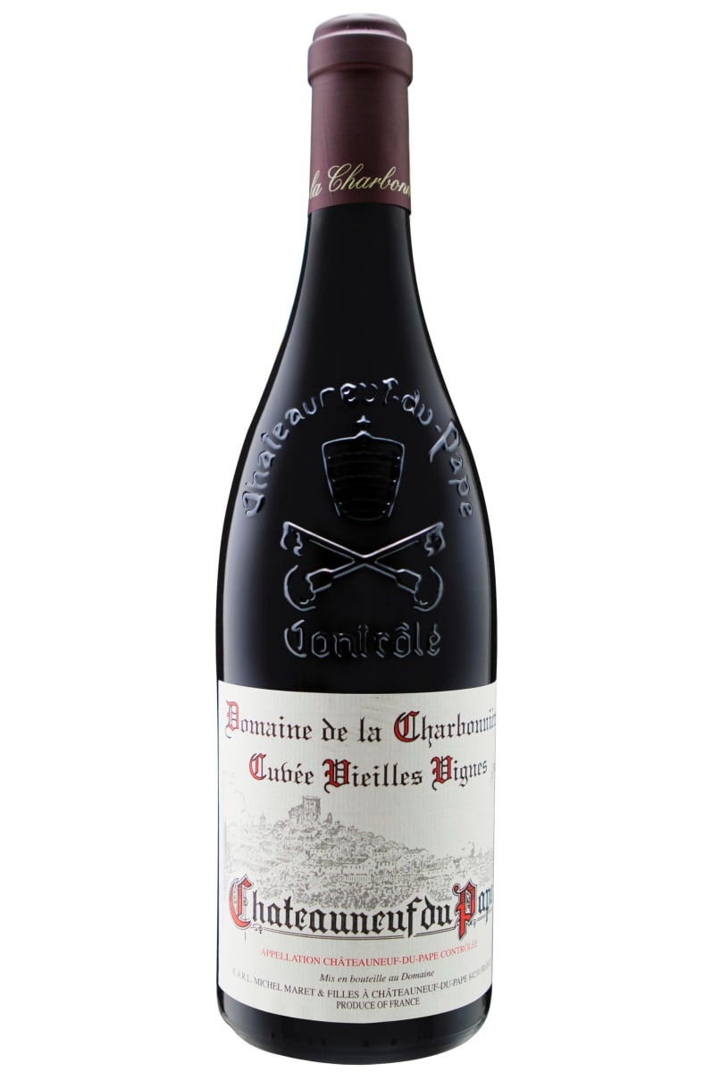 Domaine de la Charbonniere Chateauneuf-du-Pape Vieilles Vignes 2020  Front Bottle Shot