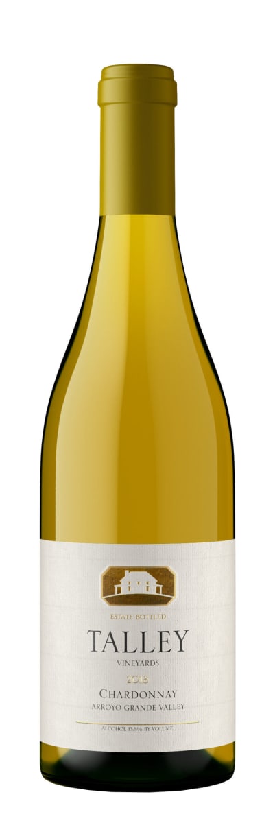 Talley Arroyo Grande Estate Chardonnay (375ML half-bottle) 2018  Front Bottle Shot