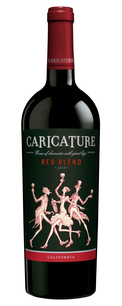 Caricature Red Blend 2020  Front Bottle Shot