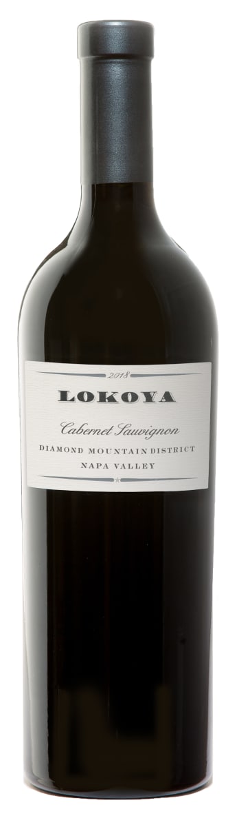 Lokoya Diamond Mountain Cabernet Sauvignon 2018  Front Bottle Shot