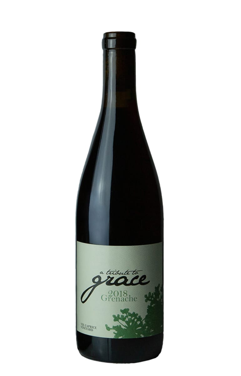 A Tribute to Grace Vie Caprice Vineyard Grenache 2018 Front Bottle Shot