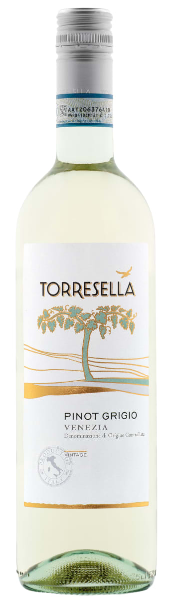 Torresella Pinot Grigio 2021  Front Bottle Shot