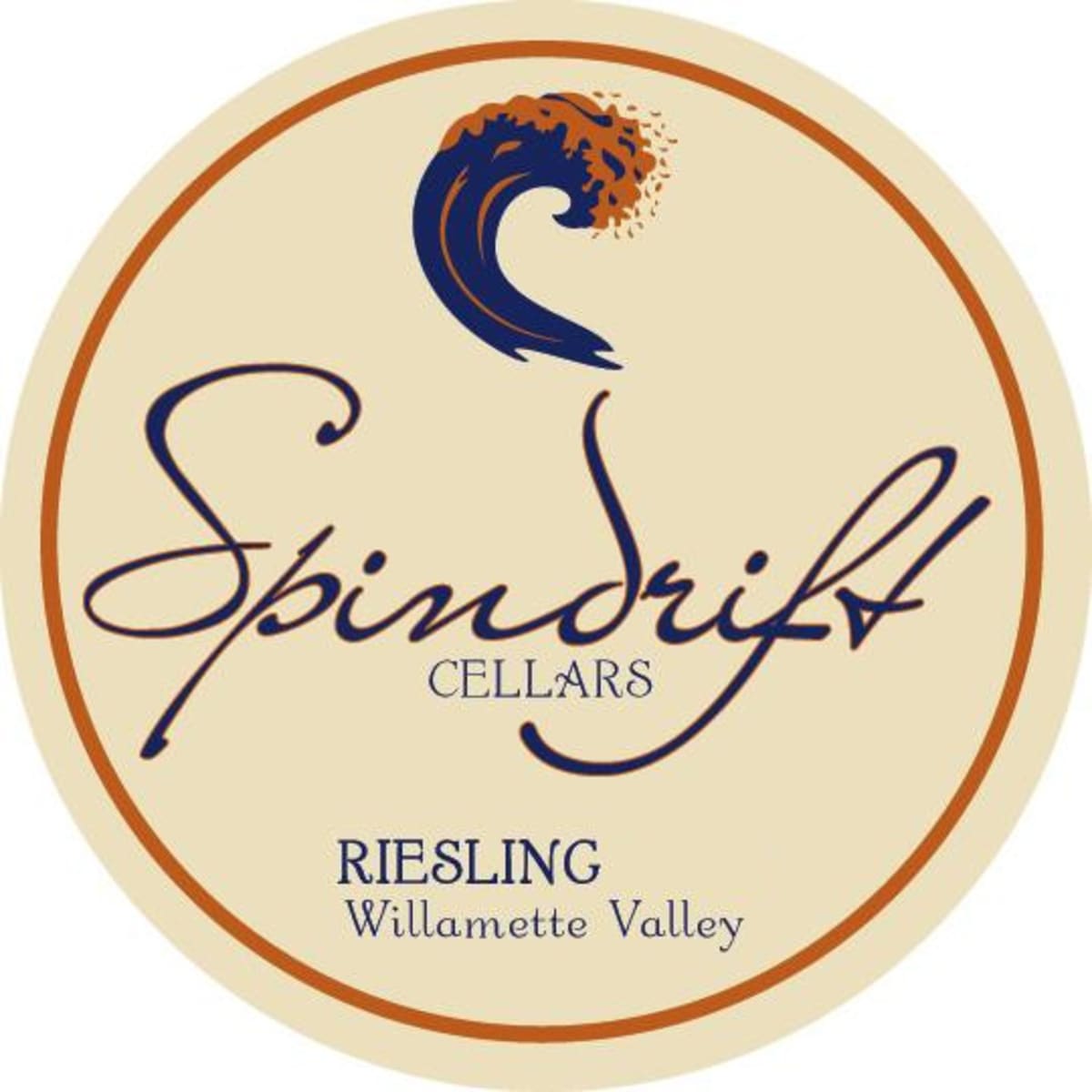 Spindrift Cellars Riesling 2015  Front Label