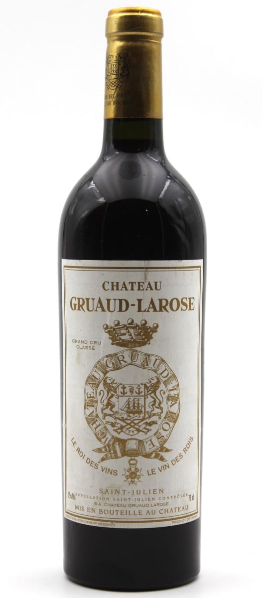 Chateau Gruaud Larose  1990  Front Bottle Shot