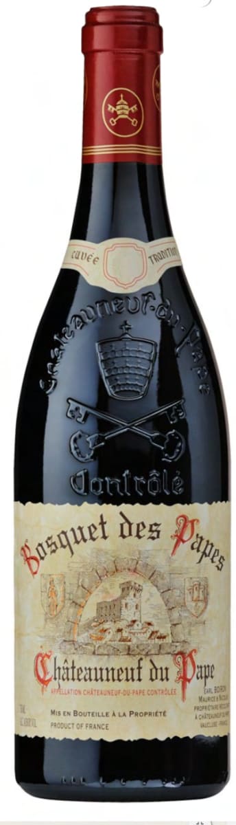 Bosquet des Papes Chateauneuf-du-Pape Tradition (1.5 Liter Magnum) 2015 Front Bottle Shot