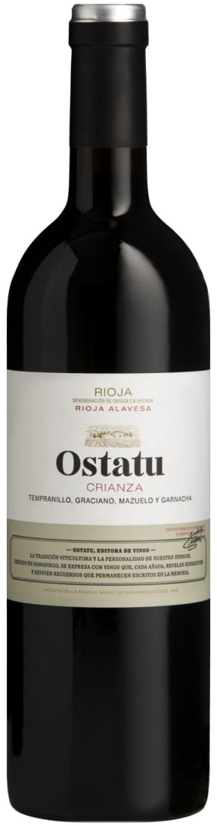 Ostatu Rioja Crianza 2019  Front Bottle Shot
