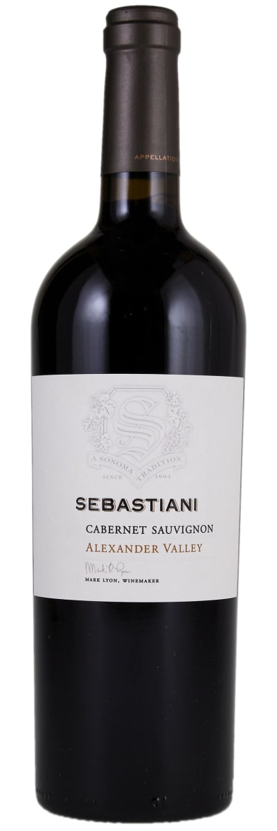 Sebastiani Alexander Valley Cabernet Sauvignon 2016  Front Bottle Shot