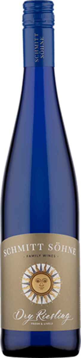 Schmitt Sohne Rheinhessen Dry Riesling QbA 2021  Front Bottle Shot