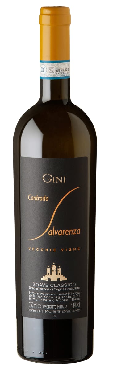 Gini Soave Classico Contrada Salvarenza Vecchie Vigne 2018  Front Bottle Shot