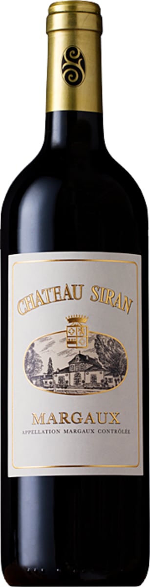 Chateau Siran  2017 Front Bottle Shot