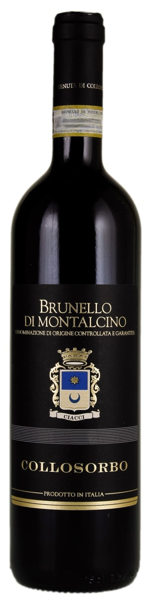 Collosorbo Brunello di Montalcino 2018  Front Bottle Shot