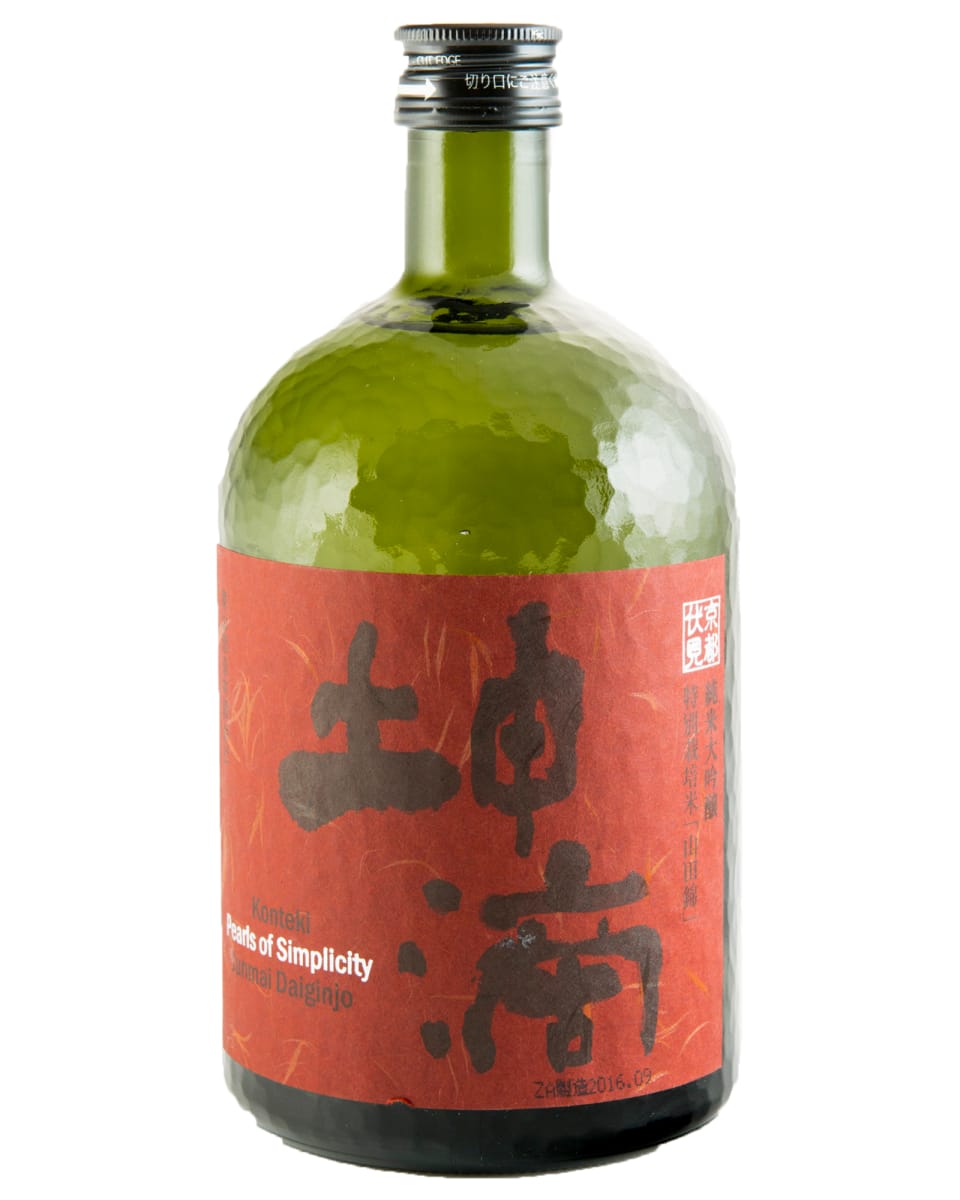 Konteki Pearls of Simplicity Junmai Daiginjo Sake (720ML)  Front Bottle Shot