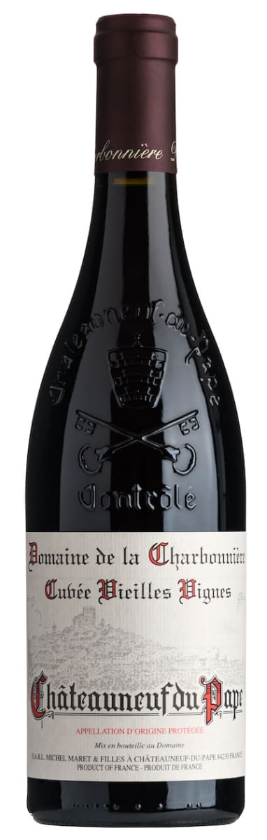 Domaine de la Charbonniere Chateauneuf-du-Pape Vieilles Vignes 2019  Front Bottle Shot