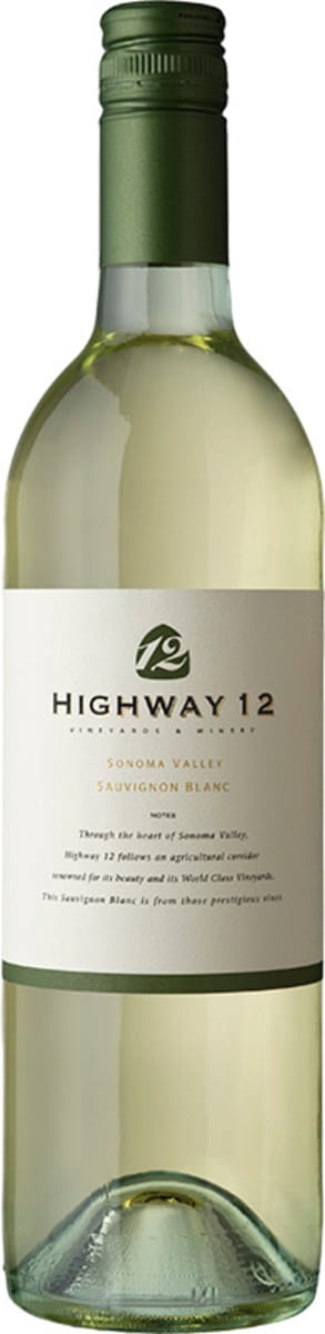 Highway 12 Sauvignon Blanc 2015 Front Bottle Shot