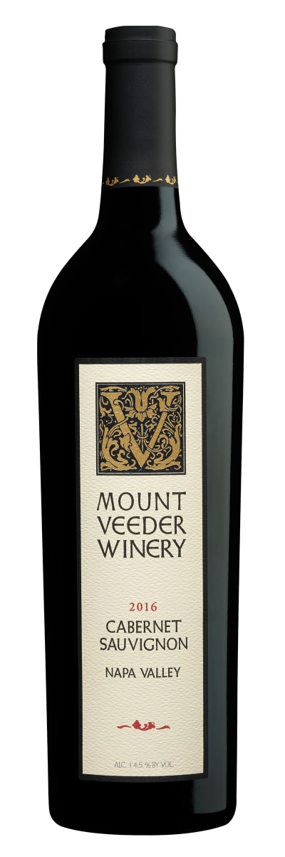 Mount Veeder Winery Cabernet Sauvignon 2016  Front Bottle Shot